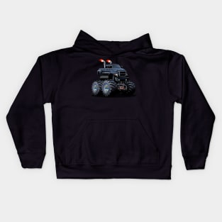 Cartoon monster truck Kids Hoodie